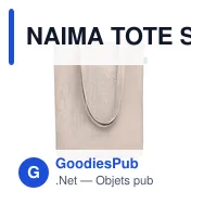 NAIMA TOTE Sac shopping en chanvre - Miniature 11