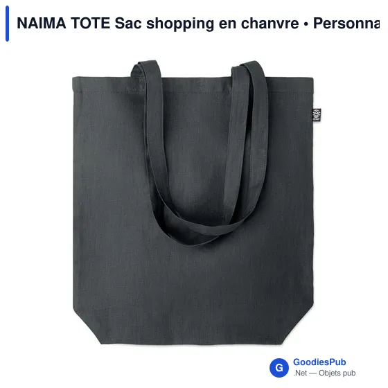 NAIMA TOTE Sac shopping en chanvre - Image 3