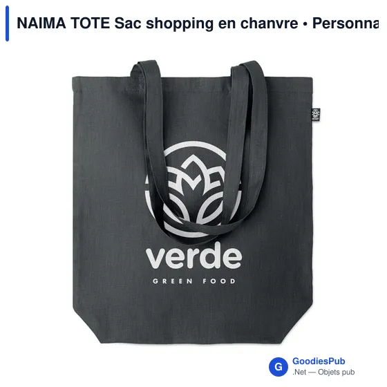 NAIMA TOTE Sac shopping en chanvre - Image 5