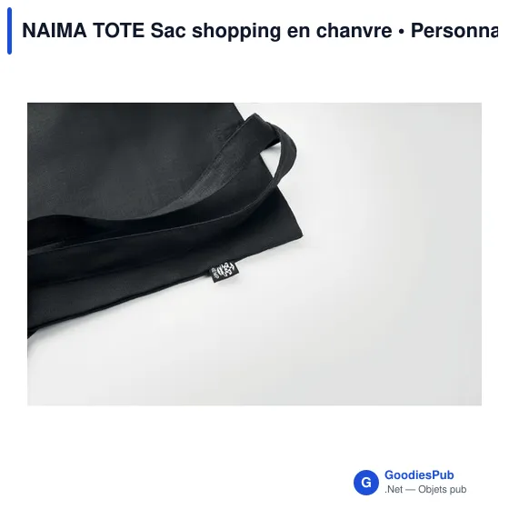 NAIMA TOTE Sac shopping en chanvre - Image 6