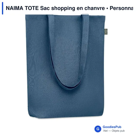 NAIMA TOTE Sac shopping en chanvre - Image 7