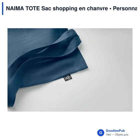 NAIMA TOTE Sac shopping en chanvre - Image 10