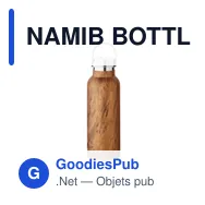 NAMIB BOTTLE Bouteille double paroi 500 ml - Miniature 1