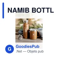 NAMIB BOTTLE Bouteille double paroi 500 ml - Miniature 3