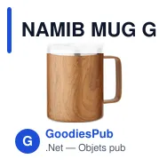 NAMIB MUG Gobelet double paroi 300 ml - Miniature 1