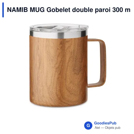NAMIB MUG Gobelet double paroi 300 ml