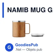 NAMIB MUG Gobelet double paroi 300 ml - Miniature 2