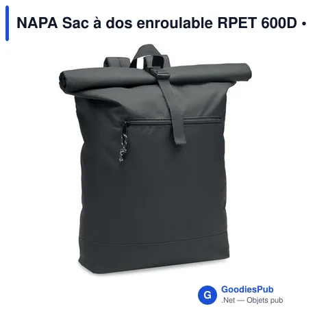 NAPA Sac à dos enroulable RPET 600D