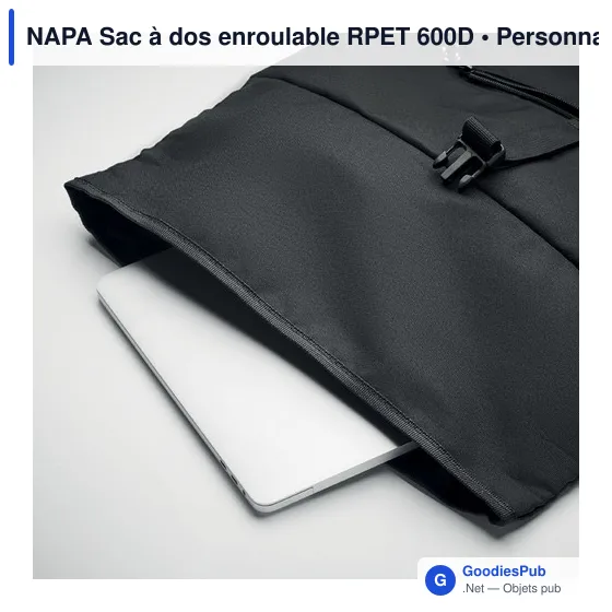 NAPA Sac à dos enroulable RPET 600D - Image 5