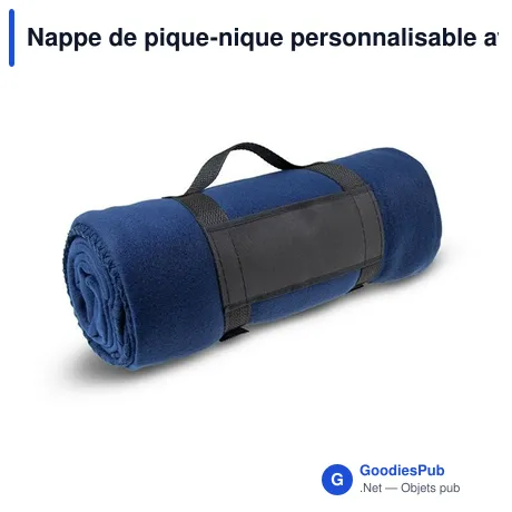Nappe de pique-nique personnalisable avec logo - Bellaro