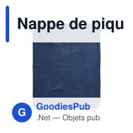 Nappe de pique-nique personnalisable avec logo - Bellaro - Miniature 2