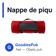 Nappe de pique-nique personnalisable avec logo - Bellaro - Miniature 8