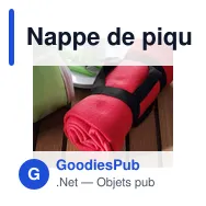 Nappe de pique-nique - Miniature 4