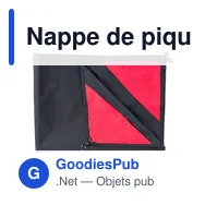 Nappe de pique-nique personnalisable en polyester Amal avec logo - Miniature 12