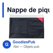 Nappe de pique-nique personnalisable en polyester Amal avec logo - Miniature 4