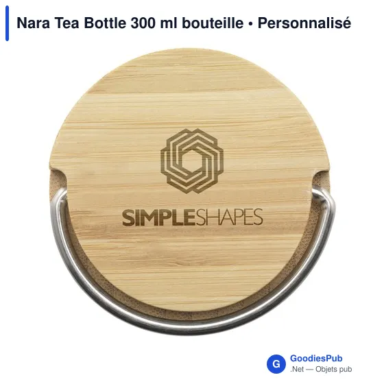 Bouteille isotherme personnalisable Nara Tea Bottle 300 ml avec logo - Image 2