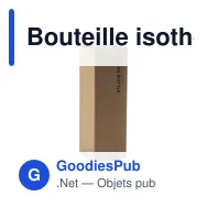 Bouteille isotherme personnalisable Nara Tea Bottle 300 ml avec logo - Miniature 4