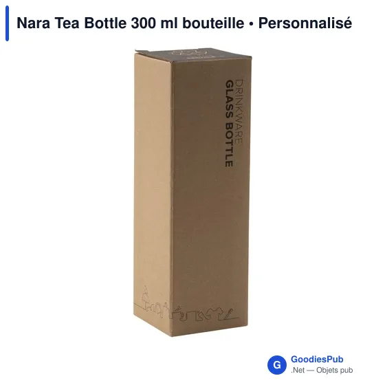 Bouteille isotherme personnalisable Nara Tea Bottle 300 ml avec logo - Image 4