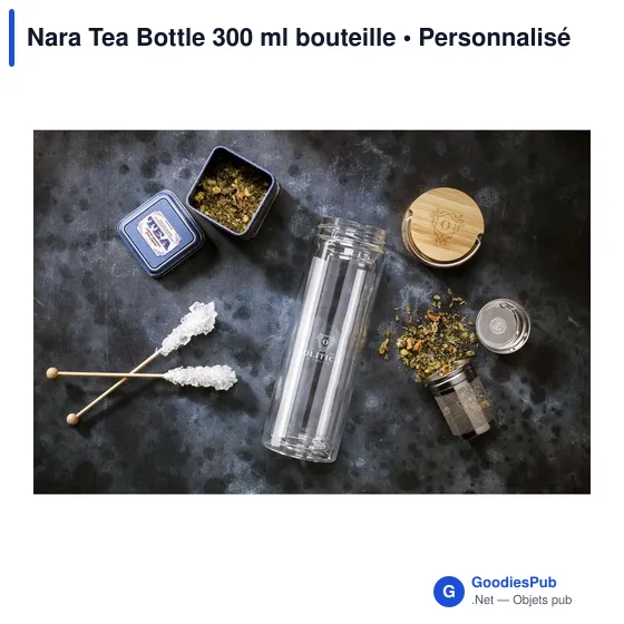Bouteille isotherme personnalisable Nara Tea Bottle 300 ml avec logo - Image 5