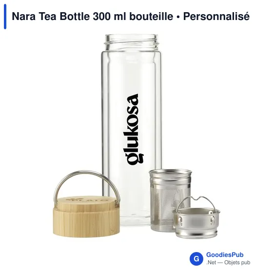 Bouteille isotherme personnalisable Nara Tea Bottle 300 ml avec logo - Image 6
