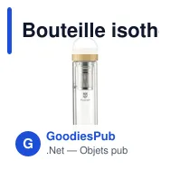 Bouteille isotherme personnalisable Nara Tea Bottle 300 ml avec logo - Miniature 7