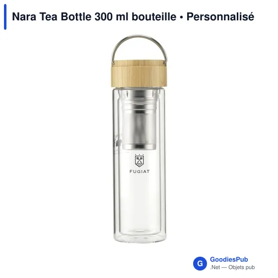 Bouteille isotherme personnalisable Nara Tea Bottle 300 ml avec logo - Image 7