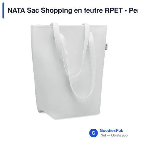 NATA Sac Shopping en feutre RPET