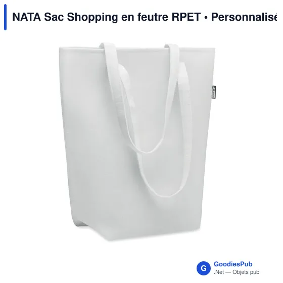 NATA Sac Shopping en feutre RPET - Image 1
