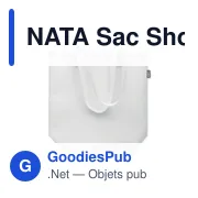 NATA Sac Shopping en feutre RPET - Miniature 2