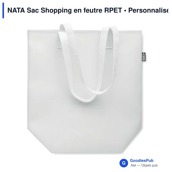 NATA Sac Shopping en feutre RPET - Image 2