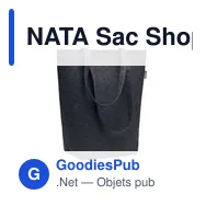 NATA Sac Shopping en feutre RPET - Miniature 11