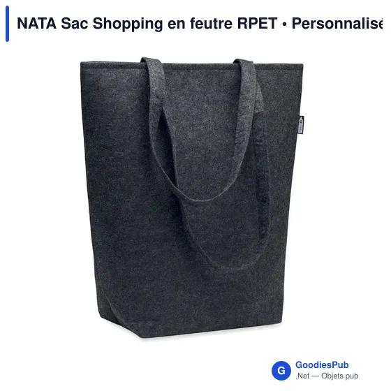 NATA Sac Shopping en feutre RPET - Image 11