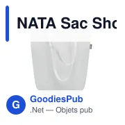 NATA Sac Shopping en feutre RPET - Miniature 3