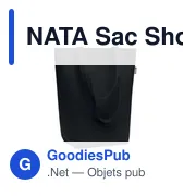 NATA Sac Shopping en feutre RPET - Miniature 6
