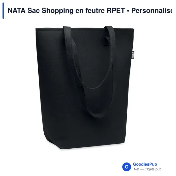 NATA Sac Shopping en feutre RPET - Image 6