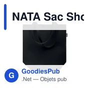 NATA Sac Shopping en feutre RPET - Miniature 7