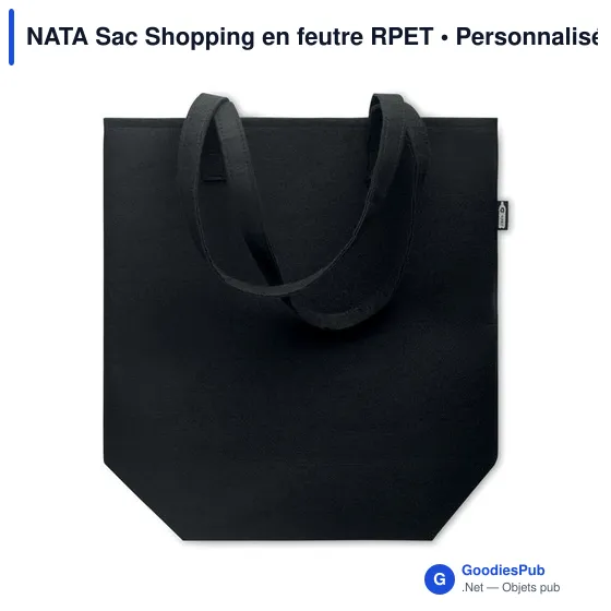 NATA Sac Shopping en feutre RPET - Image 7