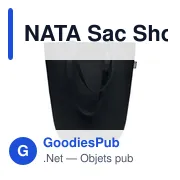 NATA Sac Shopping en feutre RPET - Miniature 8