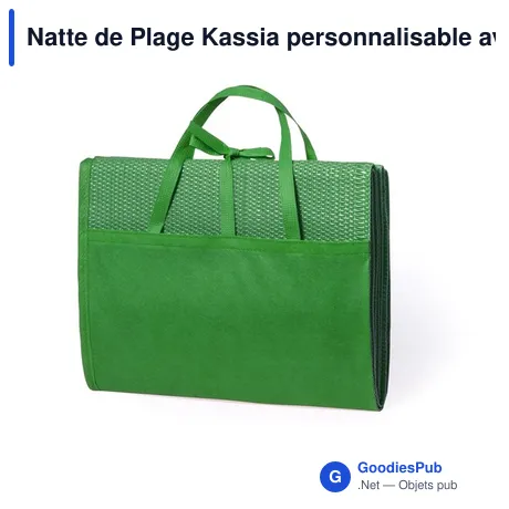 Natte de Plage Kassia personnalisable avec logo pour entreprises