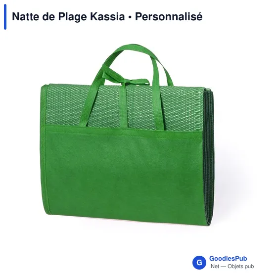 Natte de Plage Kassia personnalisable avec logo pour entreprises - Image 1