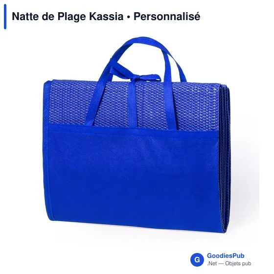Natte de Plage Kassia personnalisable avec logo pour entreprises - Image 2
