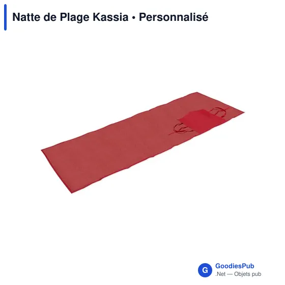 Natte de Plage Kassia personnalisable avec logo pour entreprises - Image 6