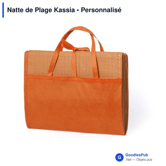 Natte de Plage Kassia personnalisable avec logo pour entreprises - Image 7