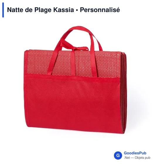 Natte de Plage Kassia personnalisable avec logo pour entreprises - Image 10