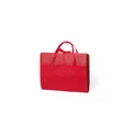 Variante rouge - Natte de Plage Kassia personnalisable avec logo pour entreprises