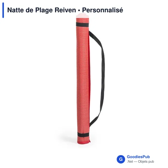 Natte de Plage personnalisable avec logo - Reiven - Image 2