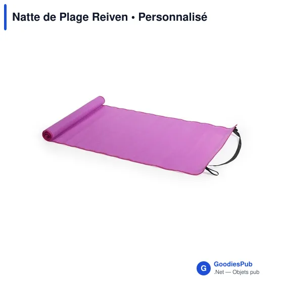 Natte de Plage personnalisable avec logo - Reiven - Image 7