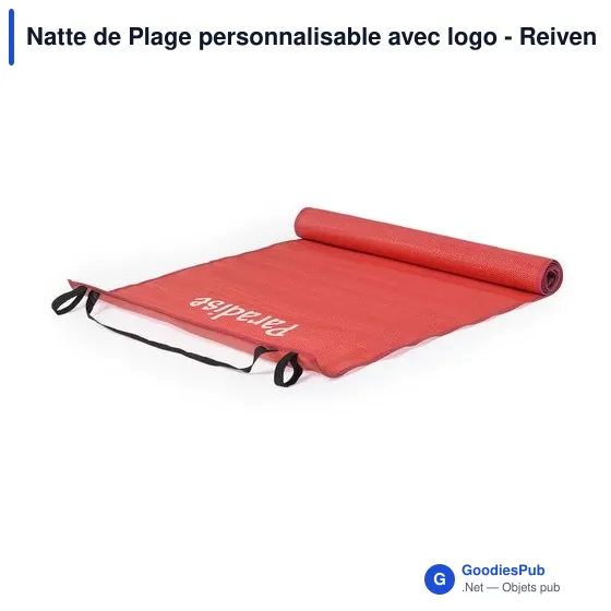 Natte de Plage personnalisable avec logo - Reiven - Image 9