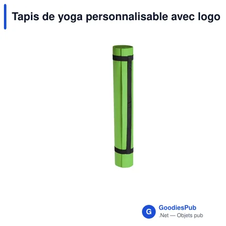 Tapis de yoga personnalisable avec logo - Natte Nodal