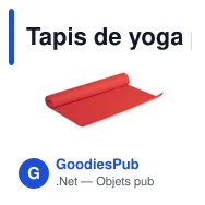 Tapis de yoga personnalisable avec logo - Natte Nodal - Miniature 12